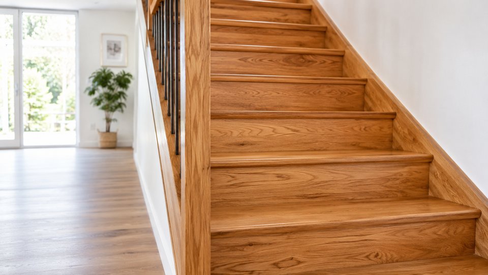 Treppe ölen – Echtes Projektfoto
